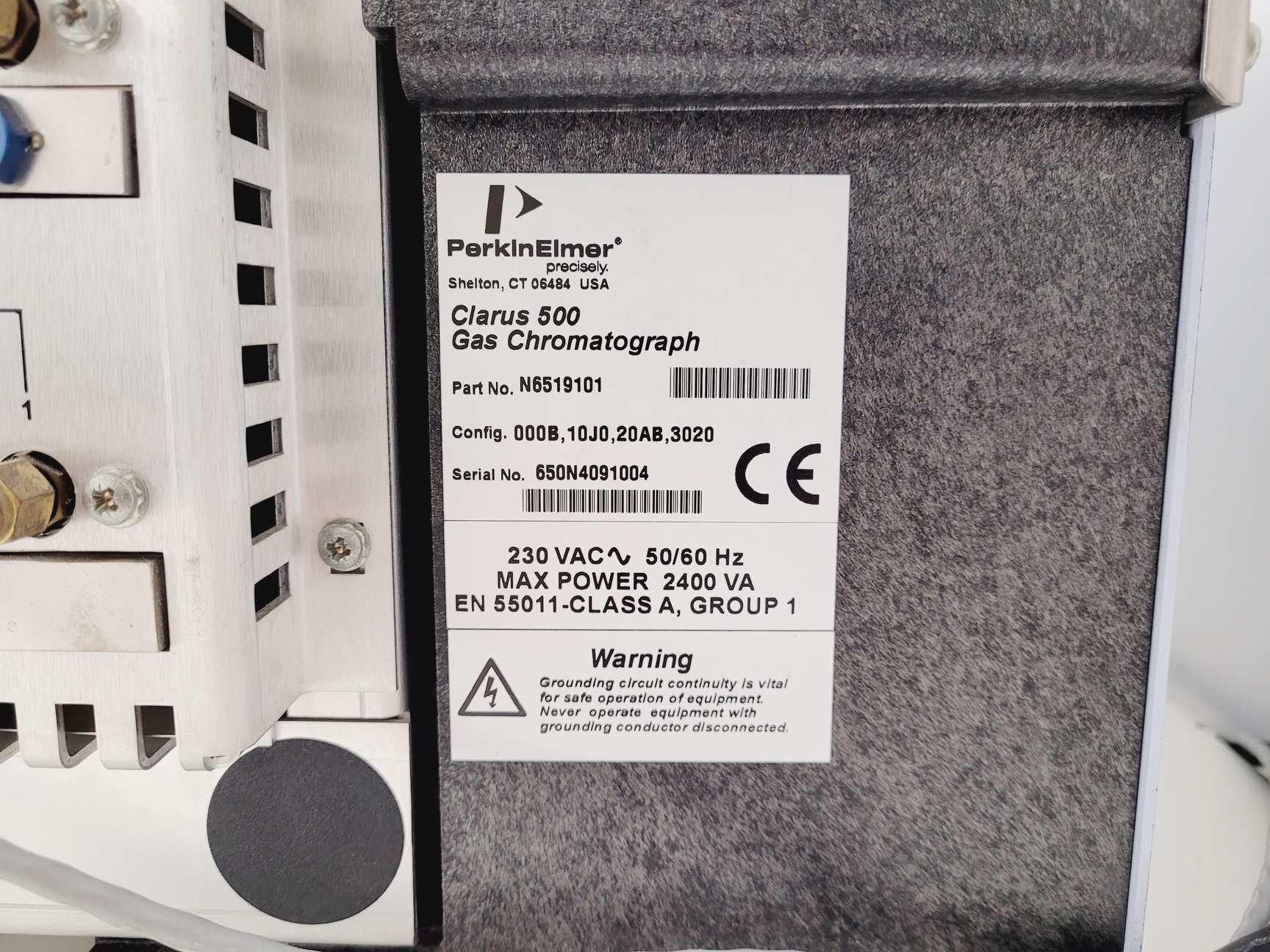 Image of PerkinElmer Clarus 500 GC