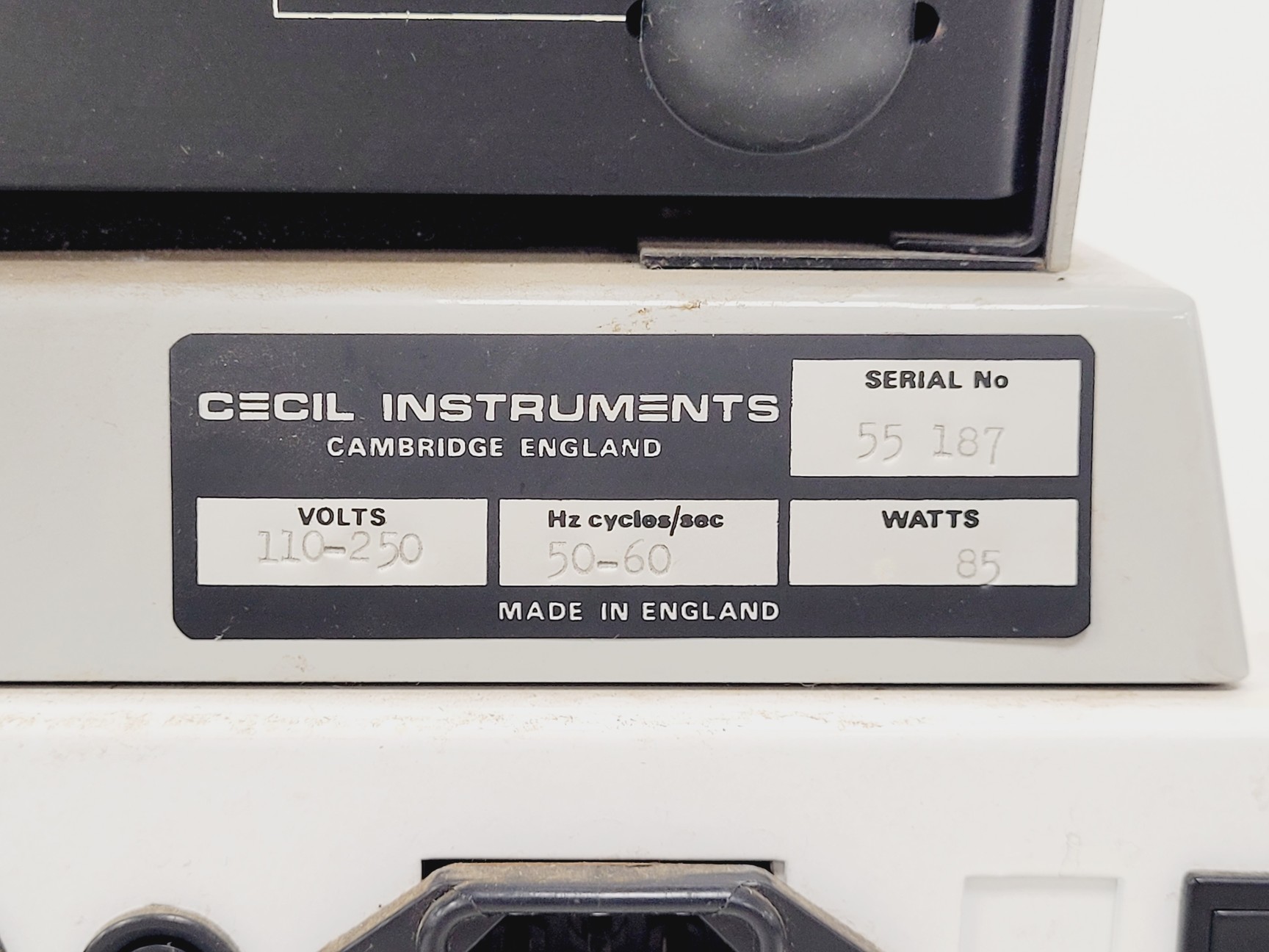 Image of Cecil CE 393 Digital Grating Spectrophotometer
