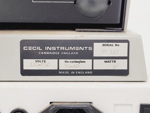 Thumbnail image of Cecil CE 393 Digital Grating Spectrophotometer