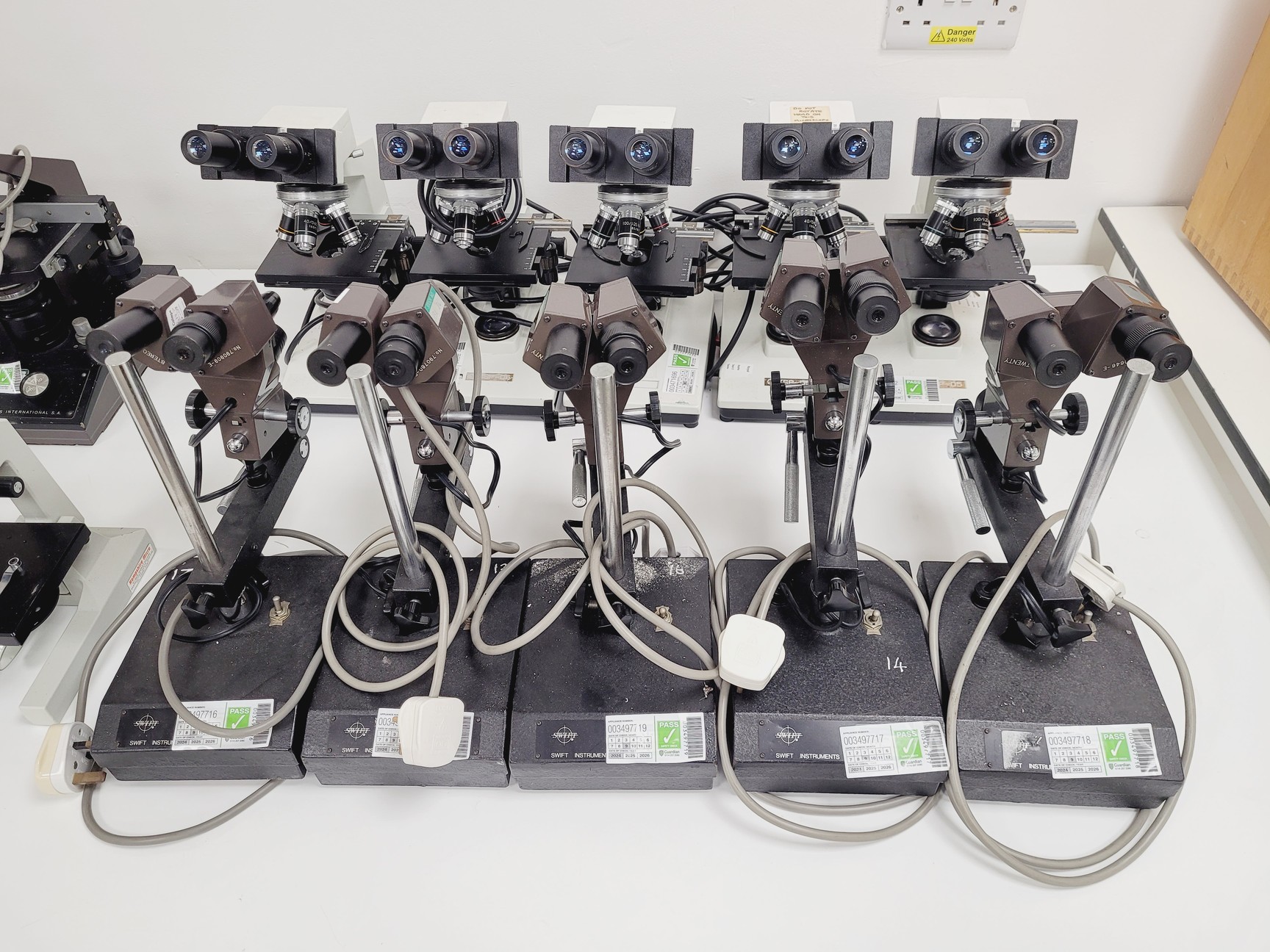 Image of Job Lot of 26 x various Microscopes