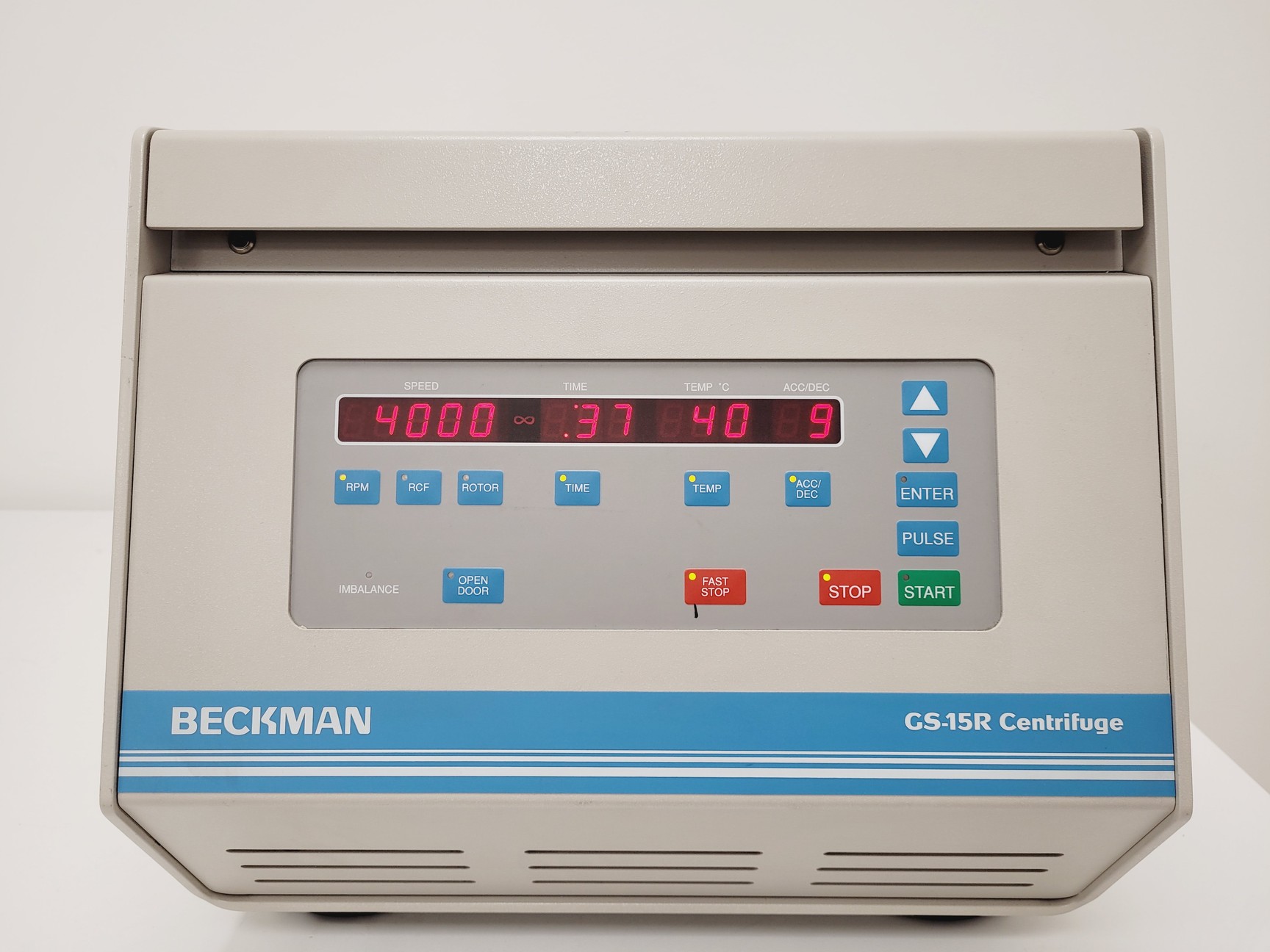 Image of Beckman GS-15R Benchtop Centrifuge w/ F3602 Fixed-Angle Rotor Lab