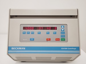 Thumbnail image of Beckman GS-15R Benchtop Centrifuge w/ F3602 Fixed-Angle Rotor Lab