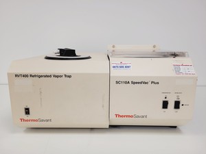 Thumbnail image of Thermo Savant RVT400 Refrigerated Vapor Tap W/ SC110A Speedvac Plus