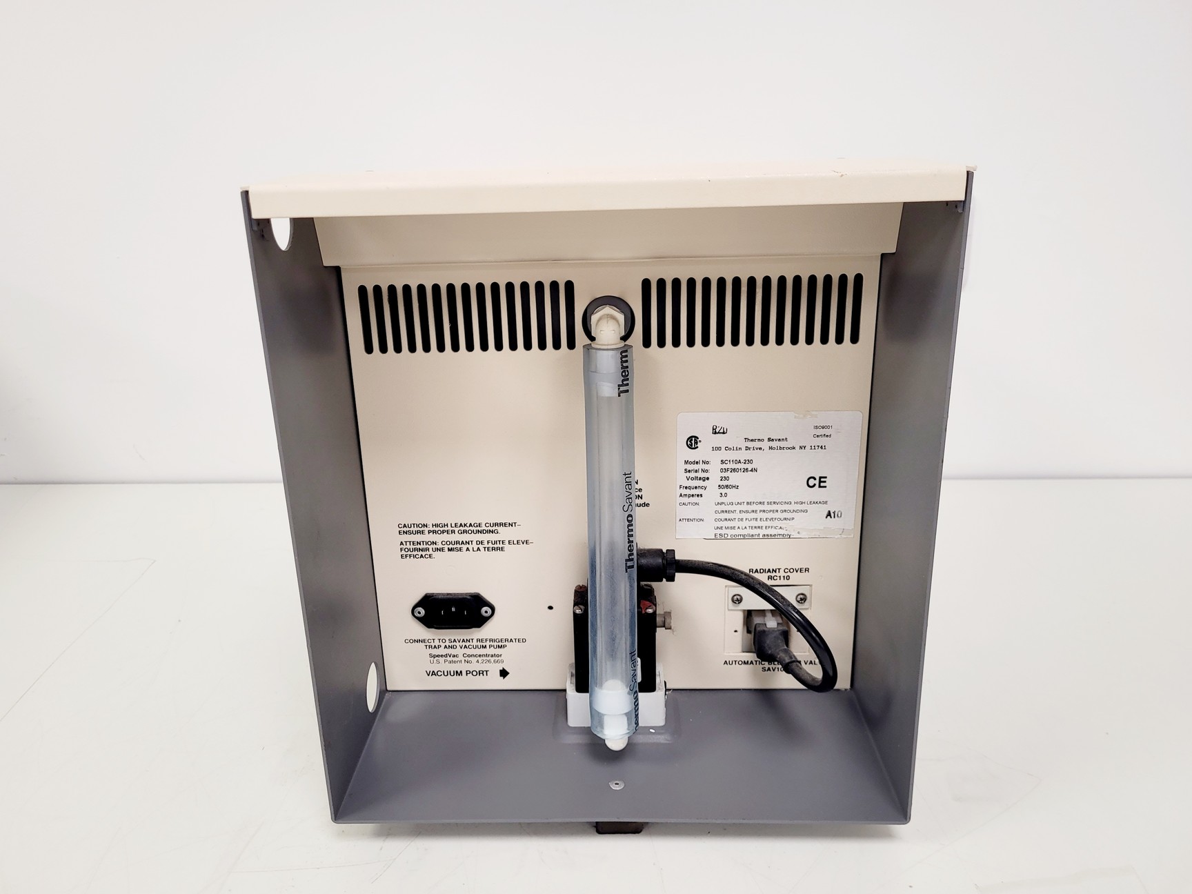 Image of Thermo Savant RVT400 Refrigerated Vapor Tap W/ SC110A Speedvac Plus