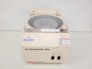 Thumbnail image of Thermo Savant RVT400 Refrigerated Vapor Tap W/ SC110A Speedvac Plus