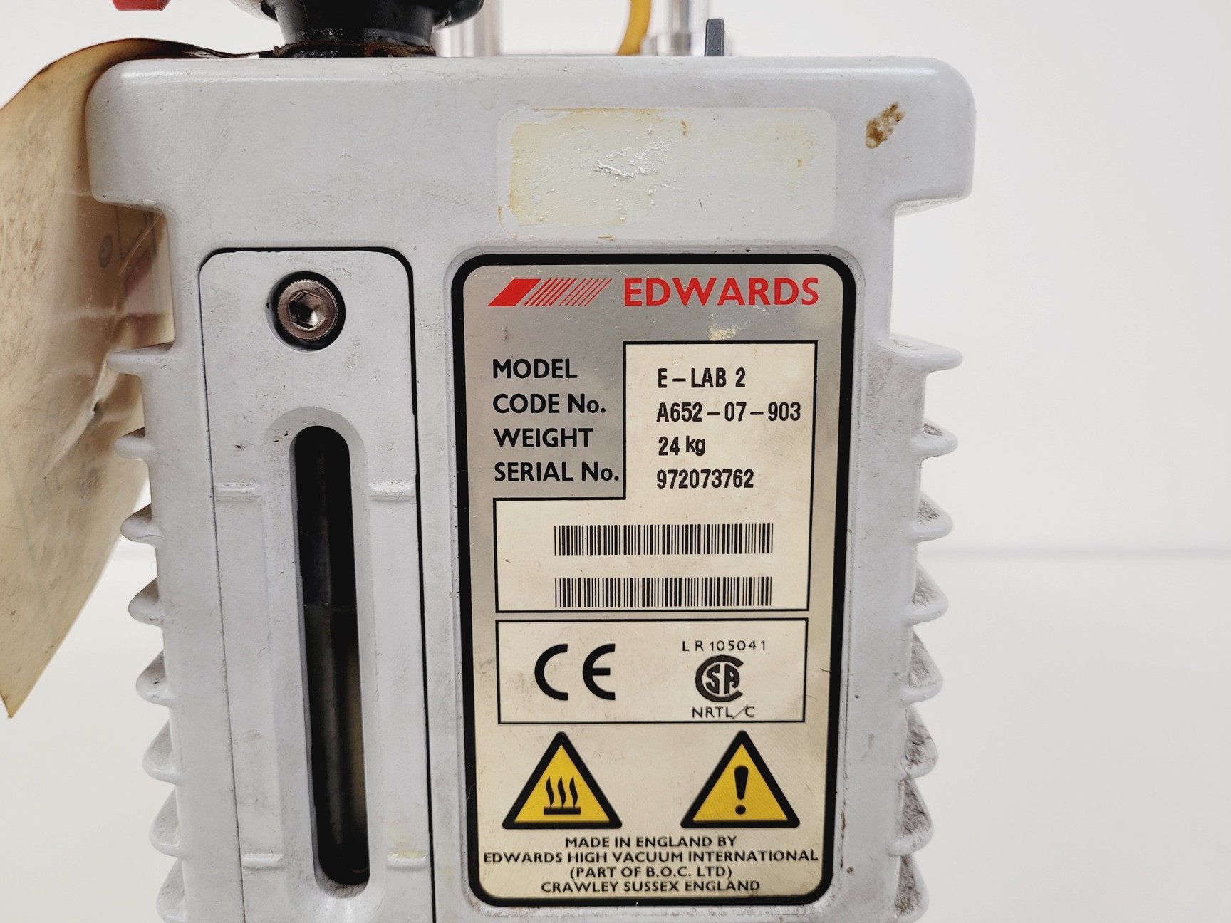 Image of Edwards Vacuum Pump E-Lab 2