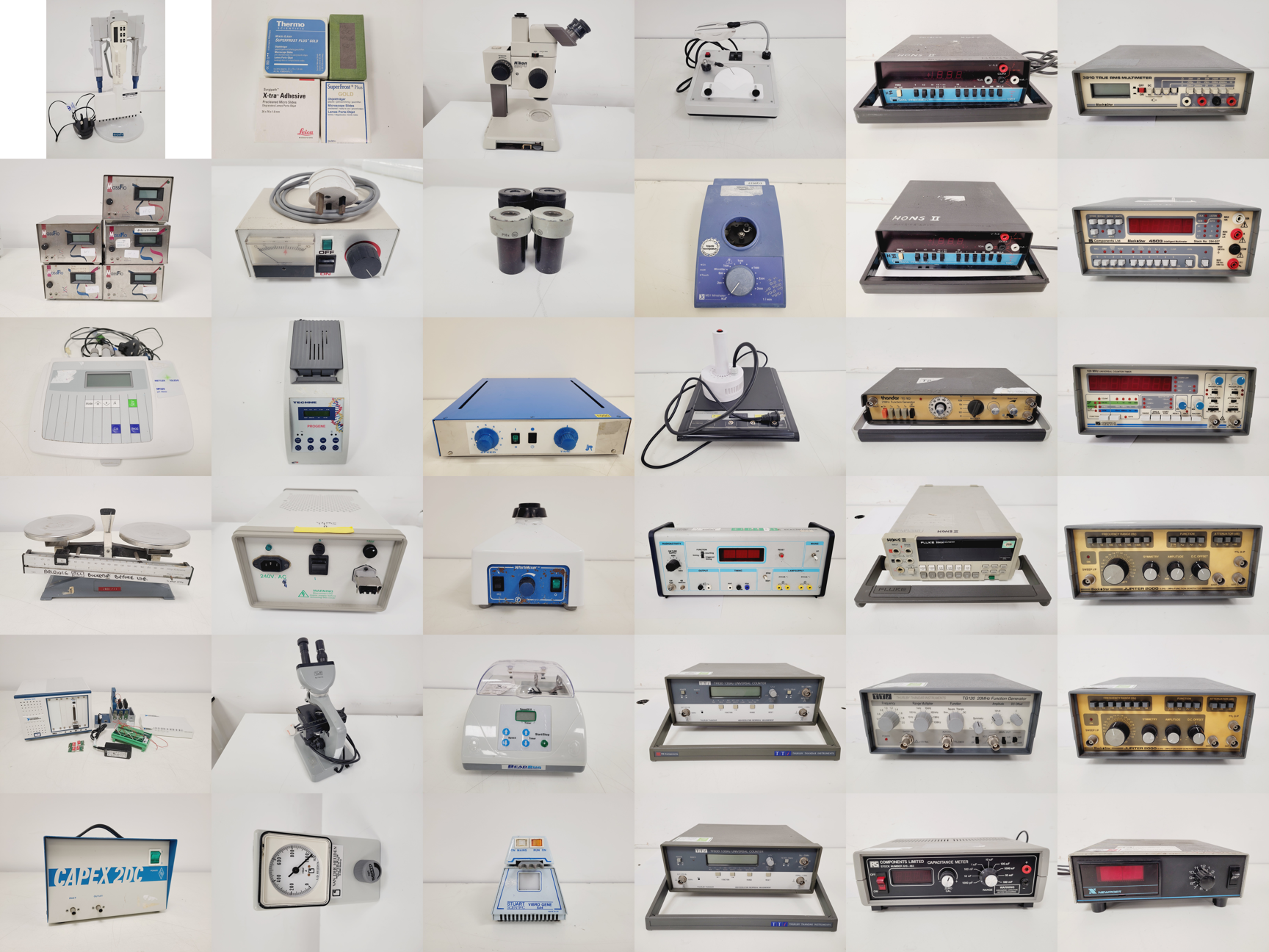 Image of Mixed Job Lot of Laboratory Equipment - Techne, Prior, SciSpin, Newport