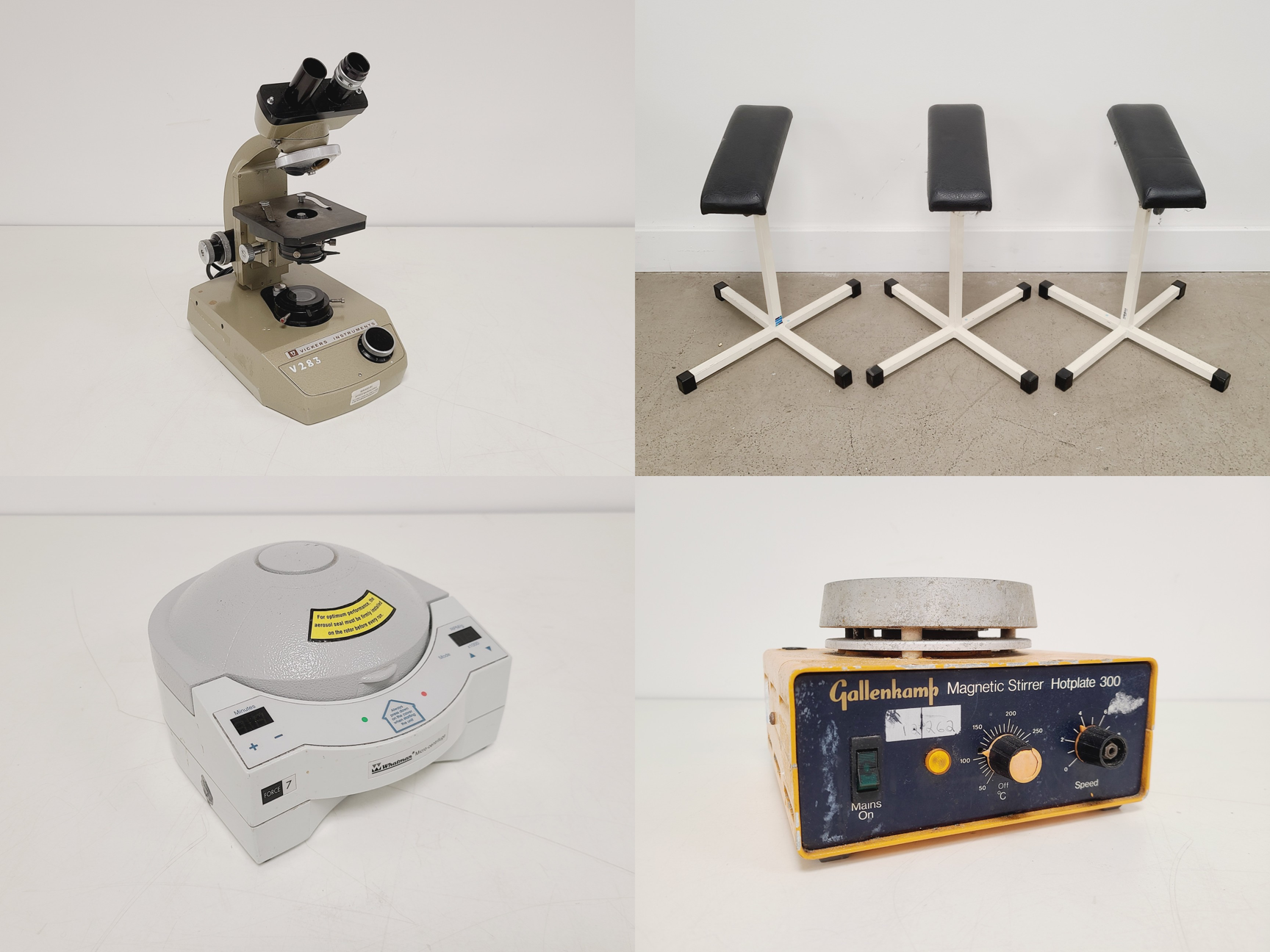 Image of Mixed Job Lot of Laboratory Equipment - Techne, Prior, SciSpin, Newport