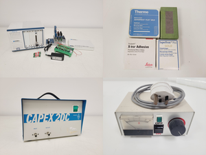 Thumbnail image of Mixed Job Lot of Laboratory Equipment - Techne, Prior, SciSpin, Newport