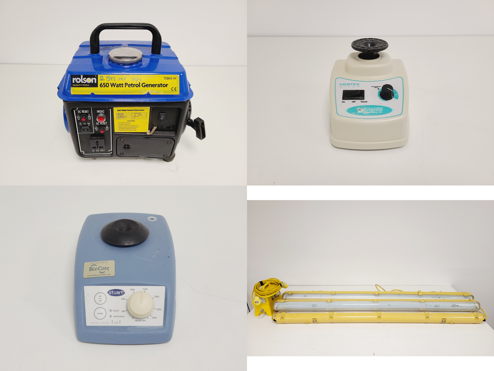 Image of Mixed Job Lot of Laboratory Equipment - Techne, Prior, SciSpin, Newport