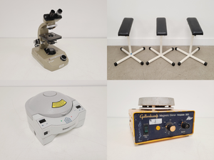 Thumbnail image of Mixed Job Lot of Laboratory Equipment - Techne, Prior, SciSpin, Newport
