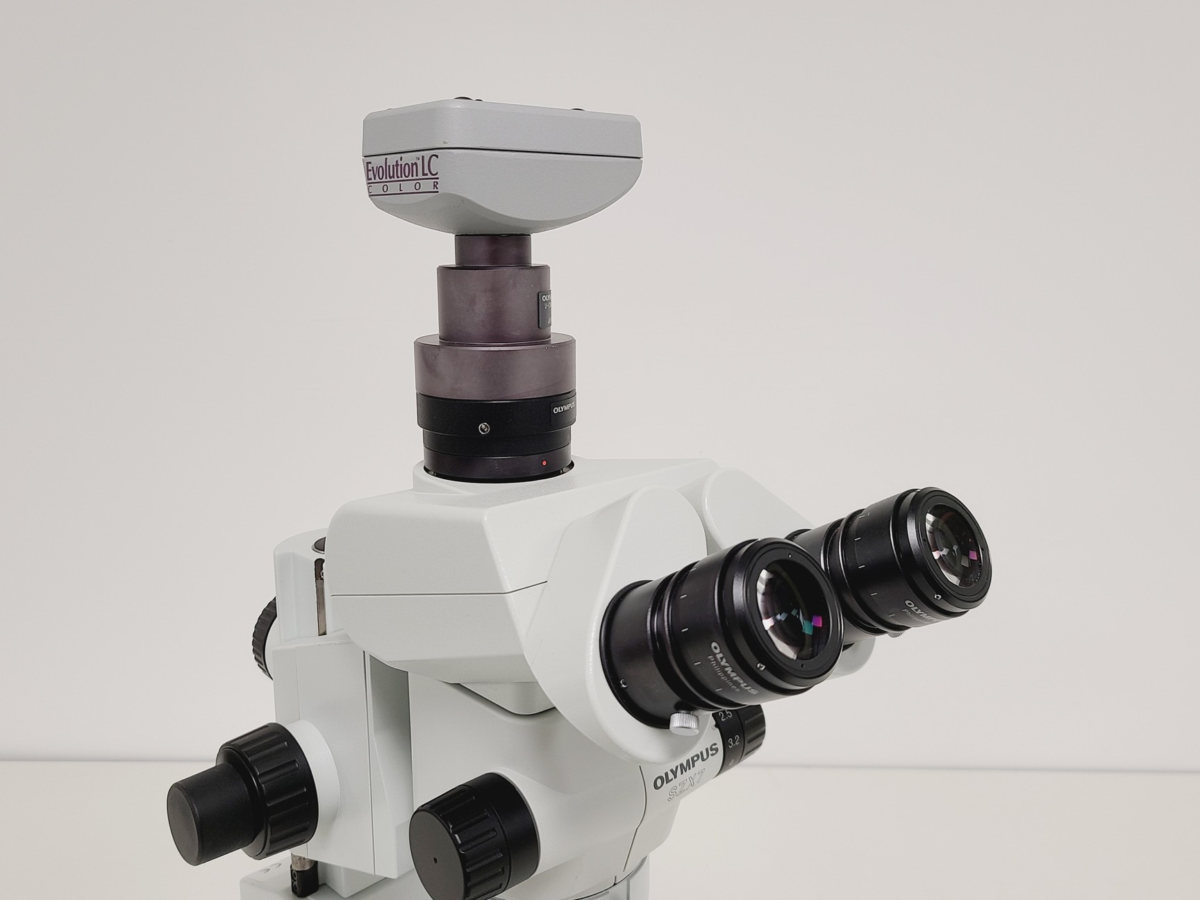 Image of Olympus SZX7 Microscope w/ Evolution LC Megapixel Firewire Camera Kit