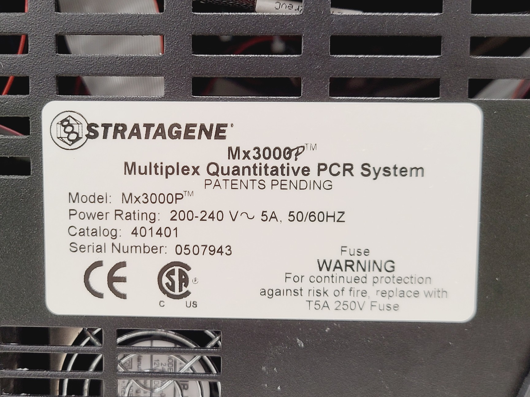 Image of Stratagene MX300P Multiplex Quantitative PCR System Lab