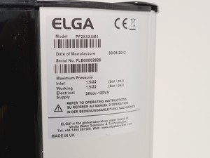Thumbnail image of ELGA Elga PureLab Flex Model-PF2XXXXM1 Lab w/ LC-197 Biofilter S/R Lab