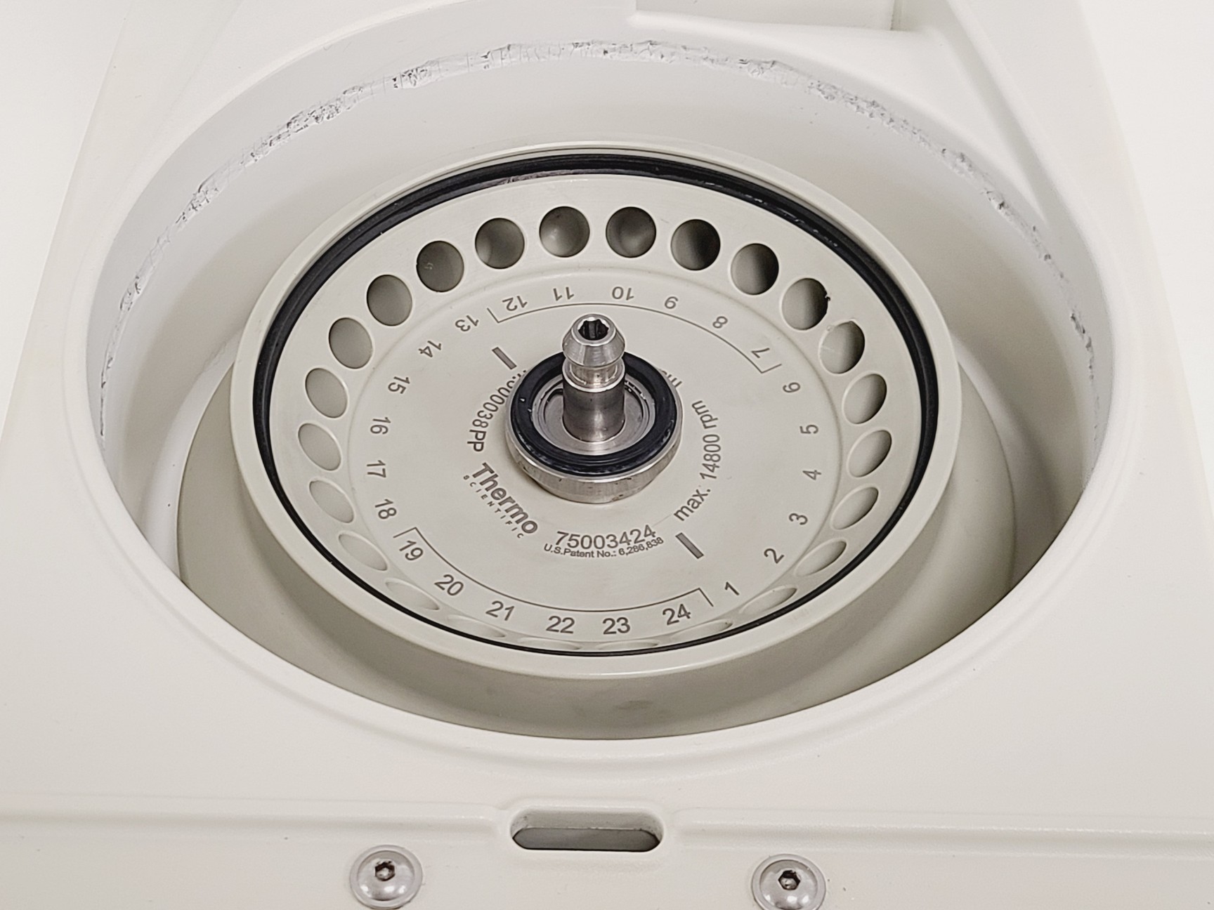 Image of Thermo Fisher Heraeus Pico 21 Centrifuge w/ 75003424 Rotor Lab