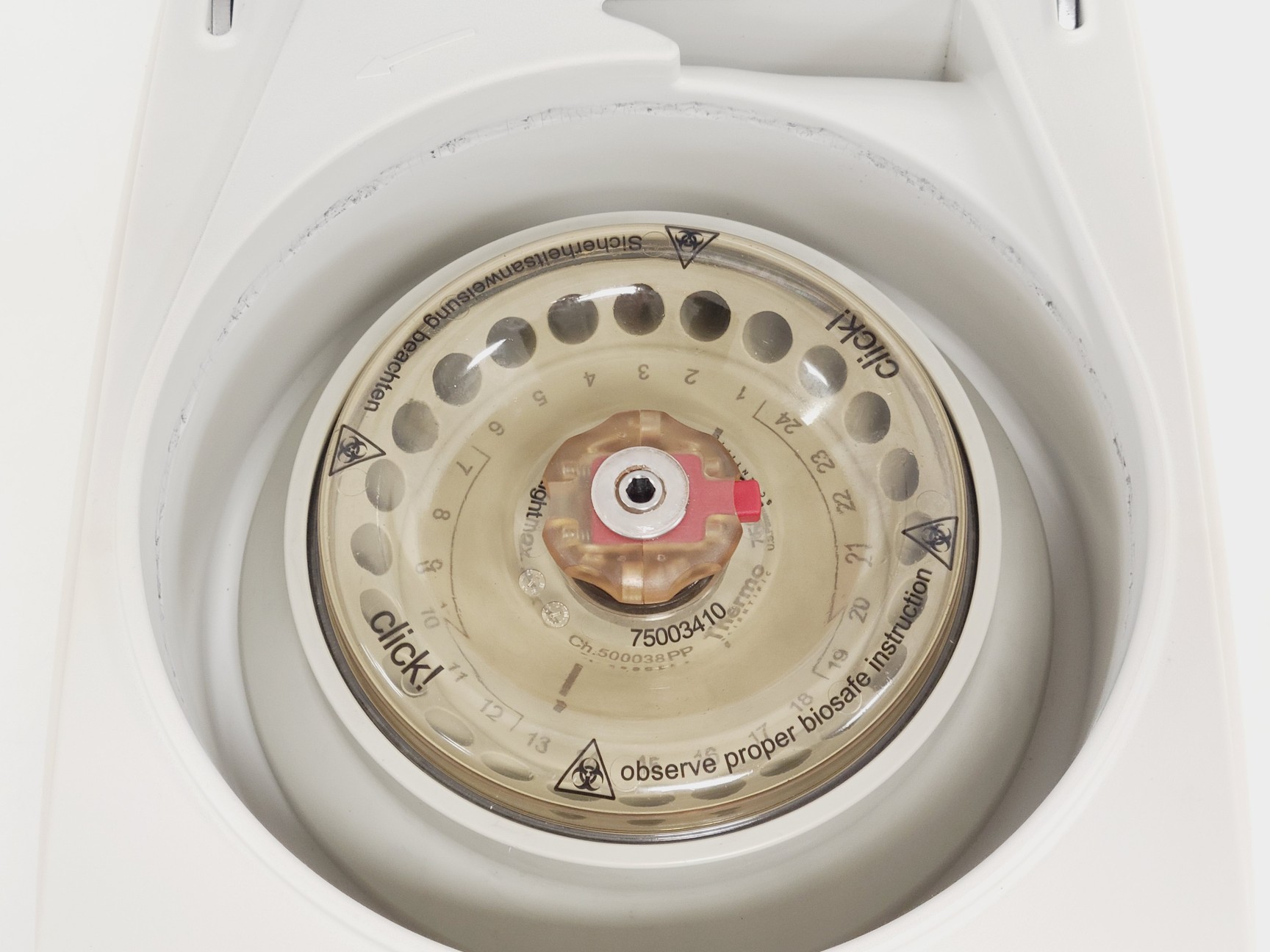 Image of Thermo Fisher Heraeus Pico 21 Centrifuge w/ 75003424 Rotor Lab