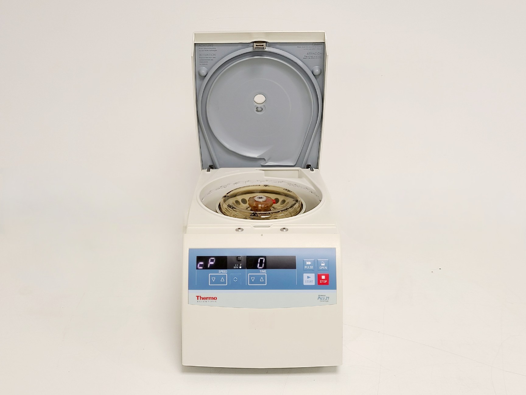 Image of Thermo Fisher Heraeus Pico 21 Centrifuge w/ 75003424 Rotor Lab