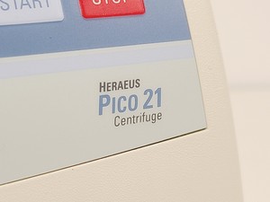 Thumbnail image of Thermo Fisher Heraeus Pico 21 Centrifuge w/ 75003424 Rotor Lab