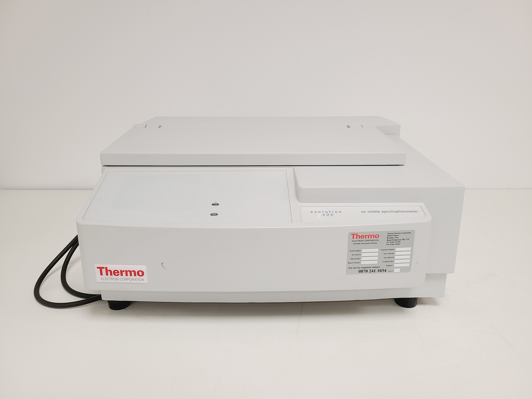 Image of Thermo Electron Corporation Evolution 500 BB UV-Visible Spectrophotometer