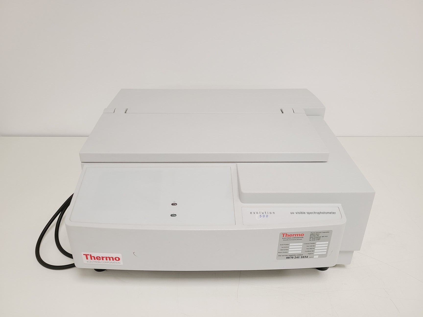 Image of Thermo Electron Corporation Evolution 500 BB UV-Visible Spectrophotometer