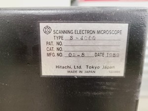Thumbnail image of Hitachi S4000 SEM Parts W/ Canatron Transformer Spares/Repair Lab