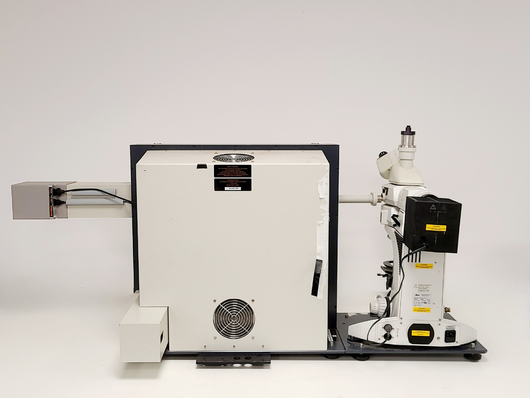 Image of Leica DMLM Microscope w/ DM LSFA Confocal Epi-Fluorescent Attachment PARTS