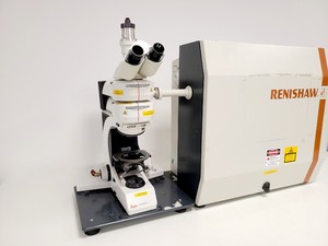 Thumbnail image of Renishaw RM1000 Raman spectrometer w/ Leica DMLM Microscope Spares/Repair Lab
