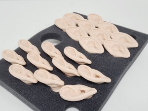 Thumbnail image of Kyoto Kagaku Ear Examination Simulator Kit w/ 11 Matching Sets of Ear Models