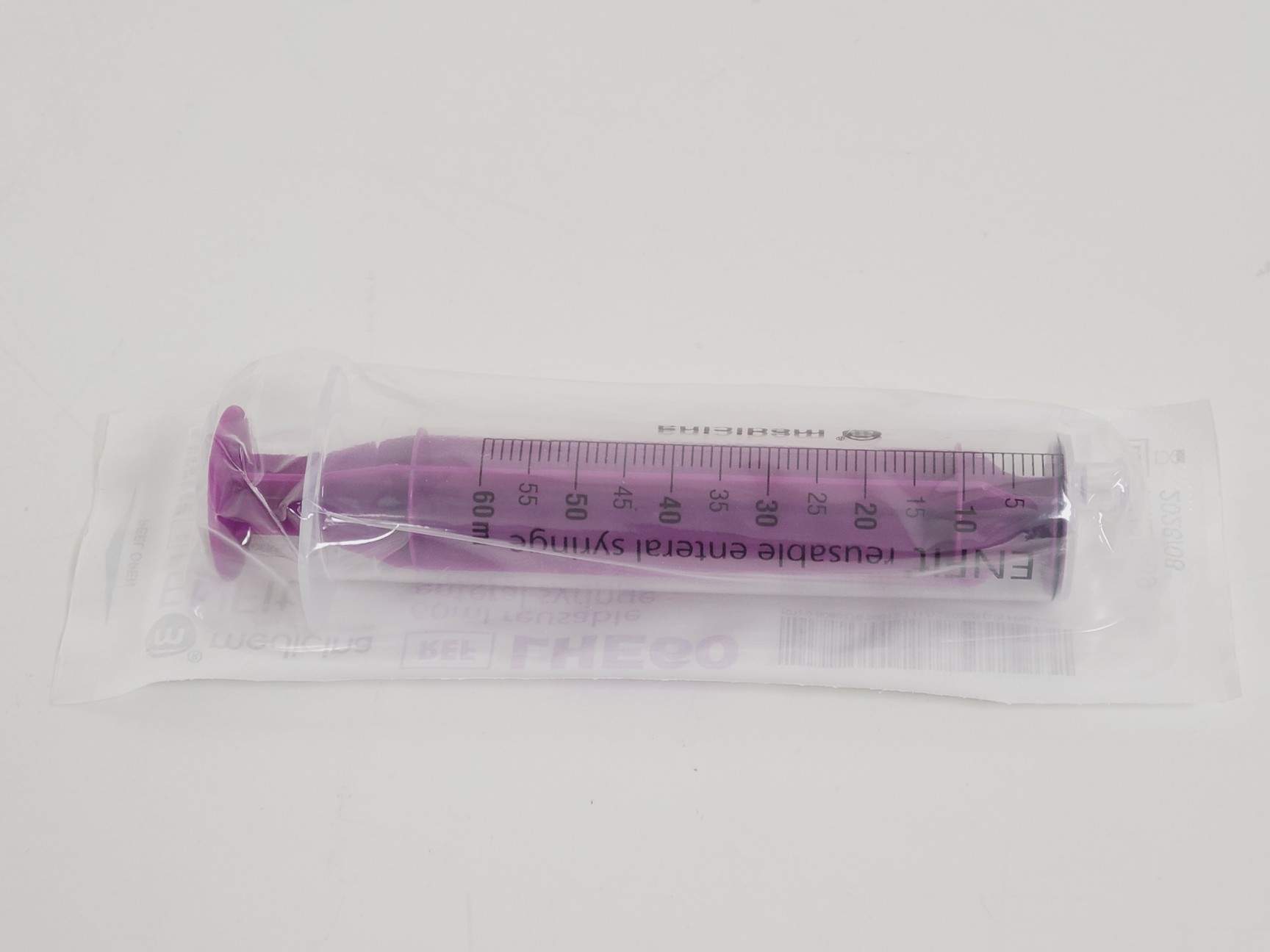 Image of Job Lot of New Medicina ENFit LHE60 60ml Reusable Enteral Syringes