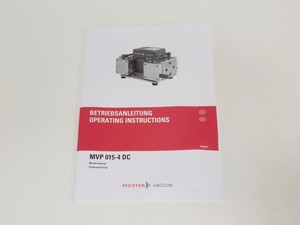 Thumbnail image of Pfeiffer Vacuum MVP 015-4 DC Diaphragm Pump