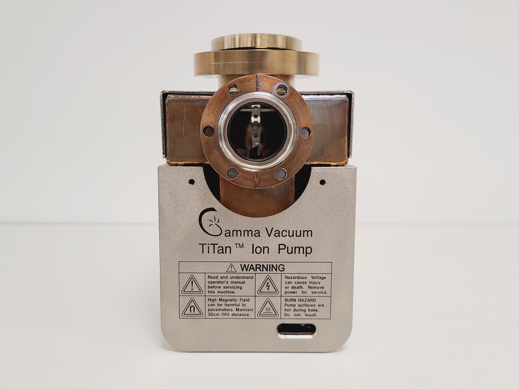 Image of Gamma Vacuum Titan Ion Getter Pump (from ThermoFisher Scientific) Ultra-High 