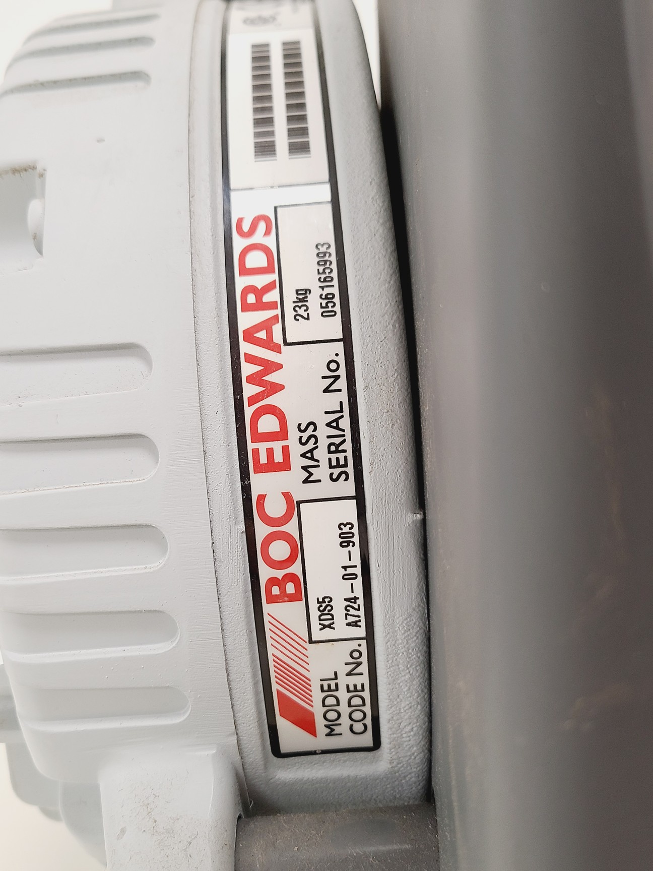 Image of Genevac Boc Edwards Scroll Pump Model XDS 5