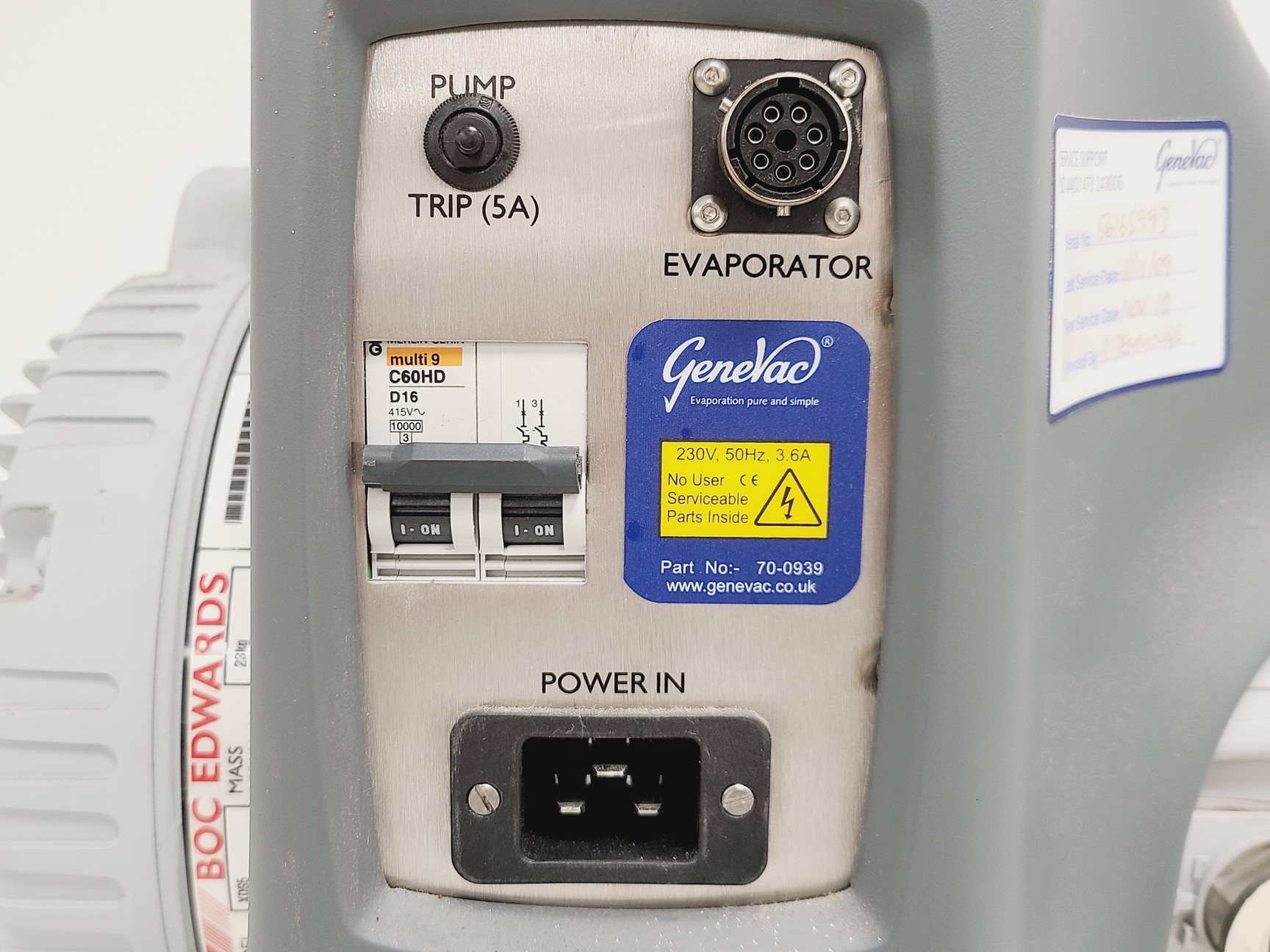 Image of Genevac Boc Edwards Scroll Pump Model XDS 5