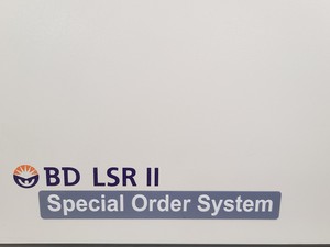 Thumbnail image of BD LSR II Flow Cytometer w/ Transformer and FACSFlow Supply System 