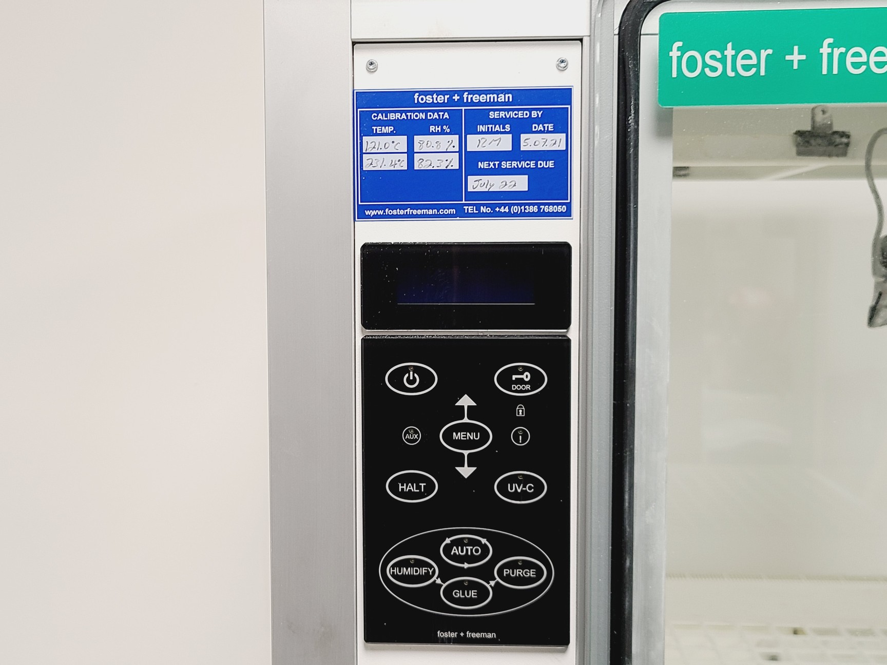 Image of Foster and Freeman MVC 1000_D2 Fingerprint Fuming Cabinet w/ Accessories