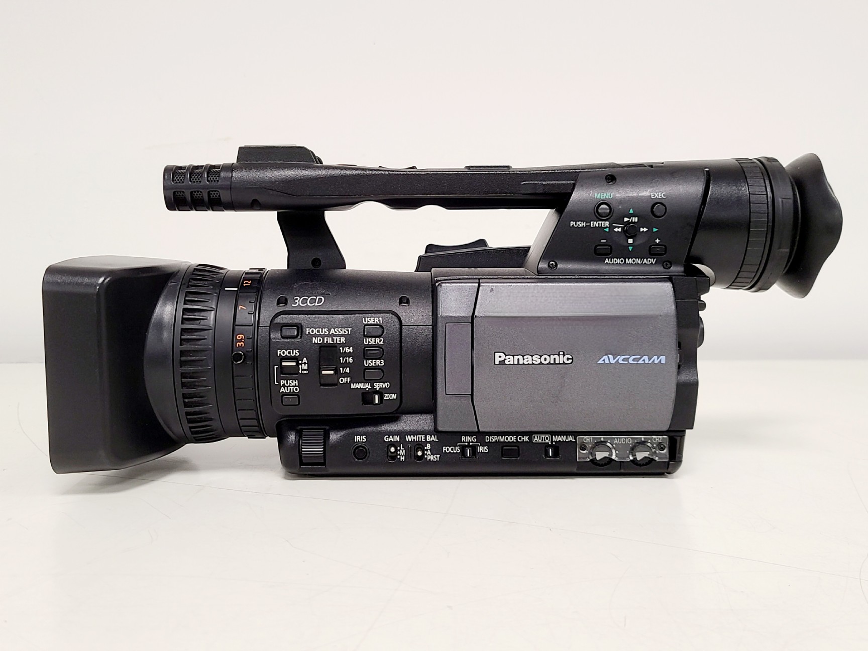 Image of Panasonic AG-HMC151E - AVCCAM 3CCD Camcorder