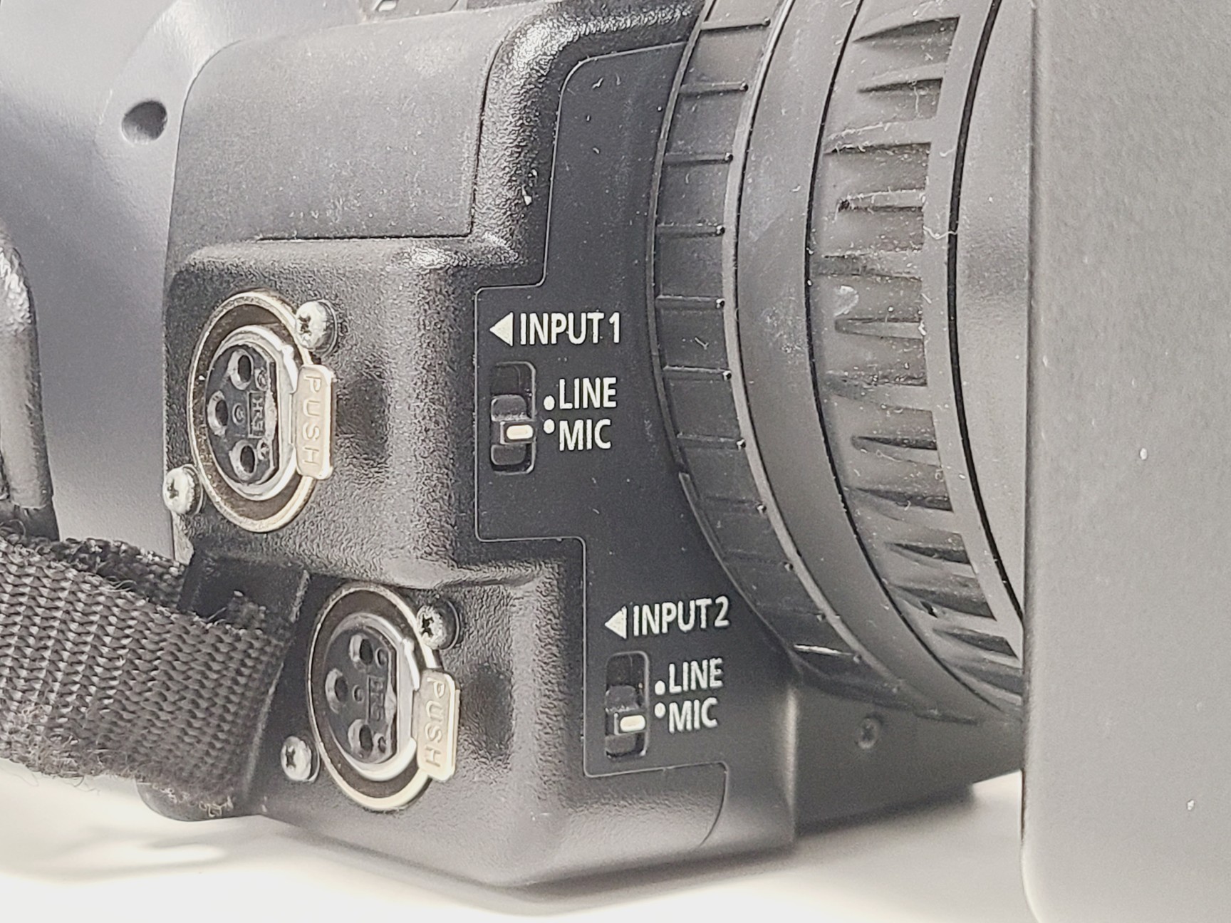 Image of Panasonic AG-HMC151E - AVCCAM 3CCD Camcorder w/ 3 Batteries & 2 Chargers