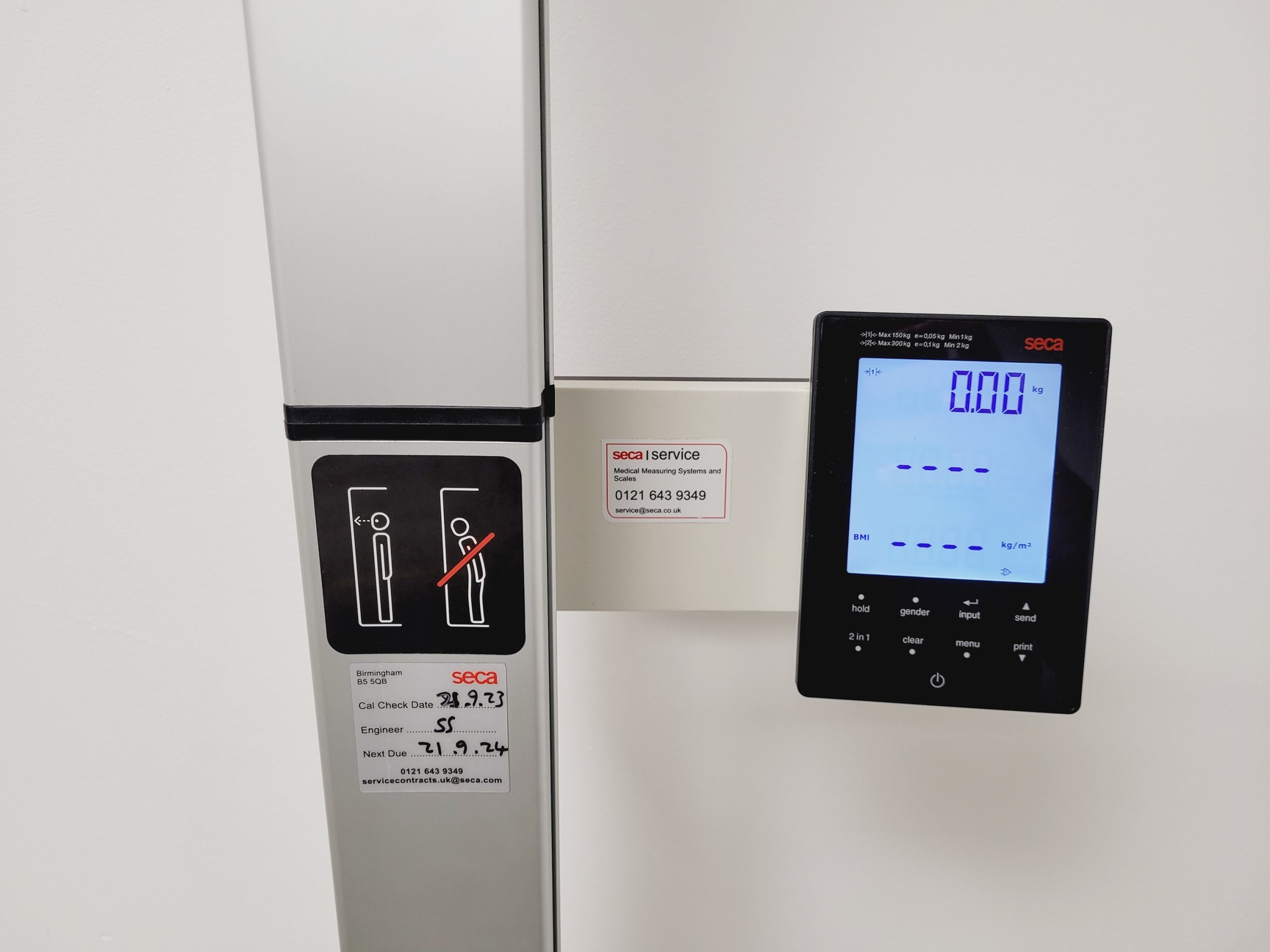 Image of Seca 287 Ultra Sonic Measuring System