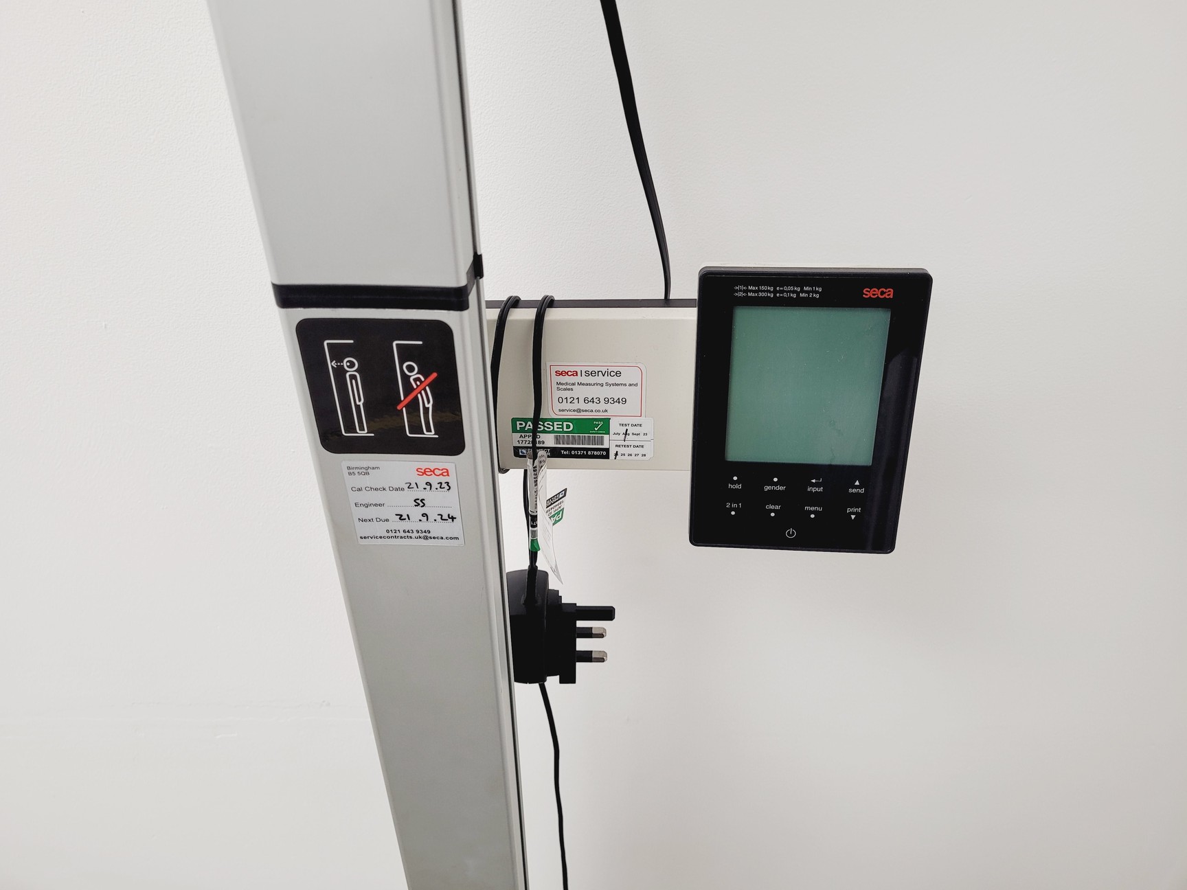 Image of Seca 287 Ultra Sonic Measuring Station