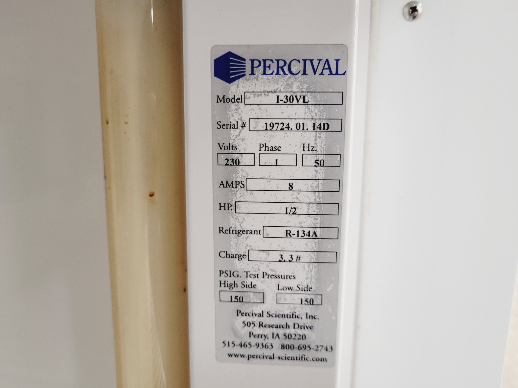 Image of Percival I-30VL Floor Standing Growth Chamber Lab