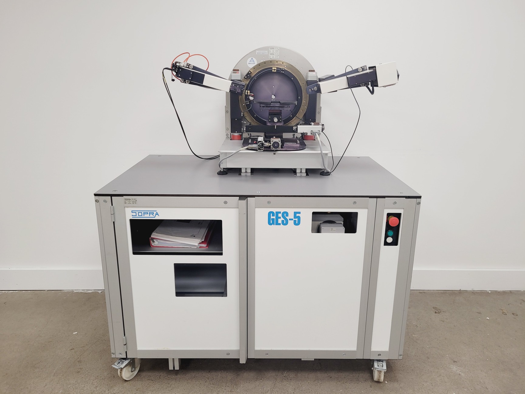 Image of Sopra GES-5 Ellipsometer on Sopra Gonio Bench