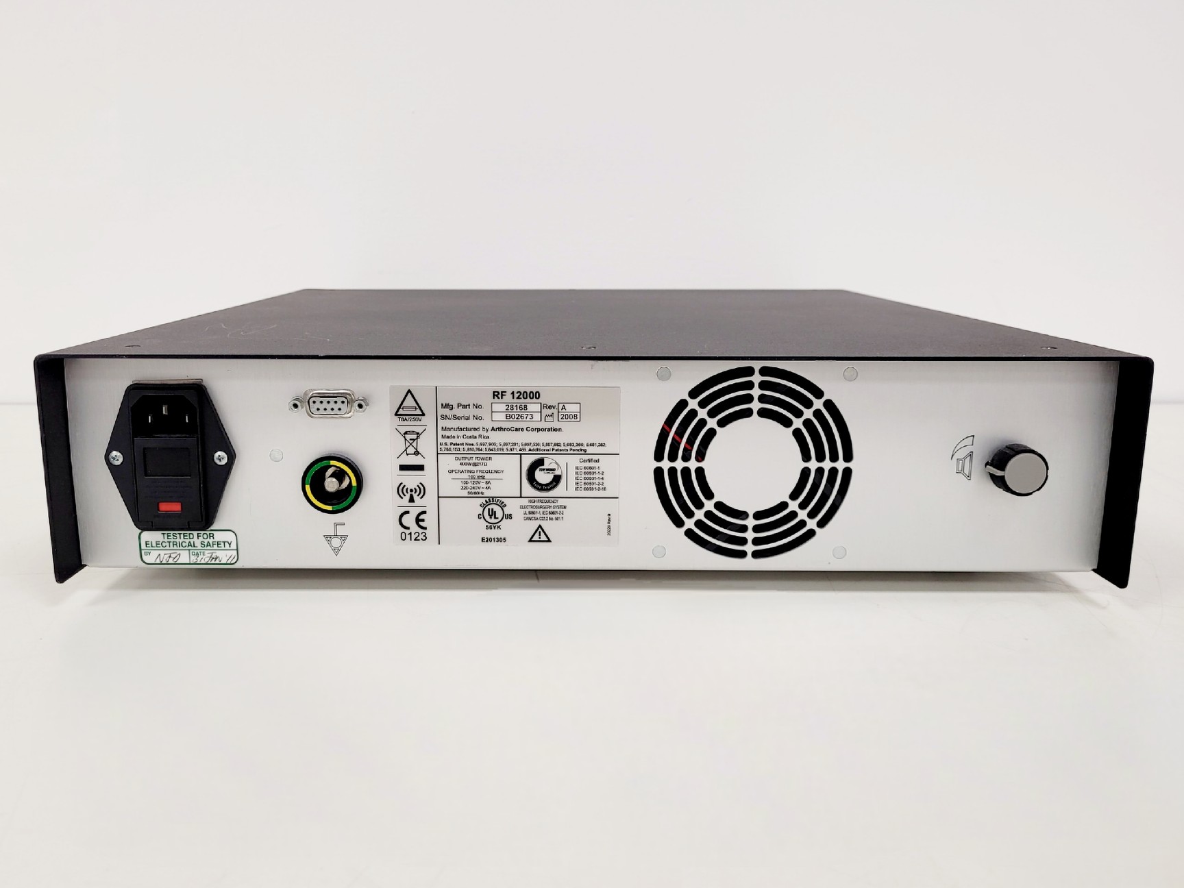 Image of Arthrocare Quantum 2 Electrosurgical Unit Lab