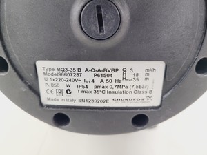 Thumbnail image of Grundfos MQ3-35 b Vacuum Pump