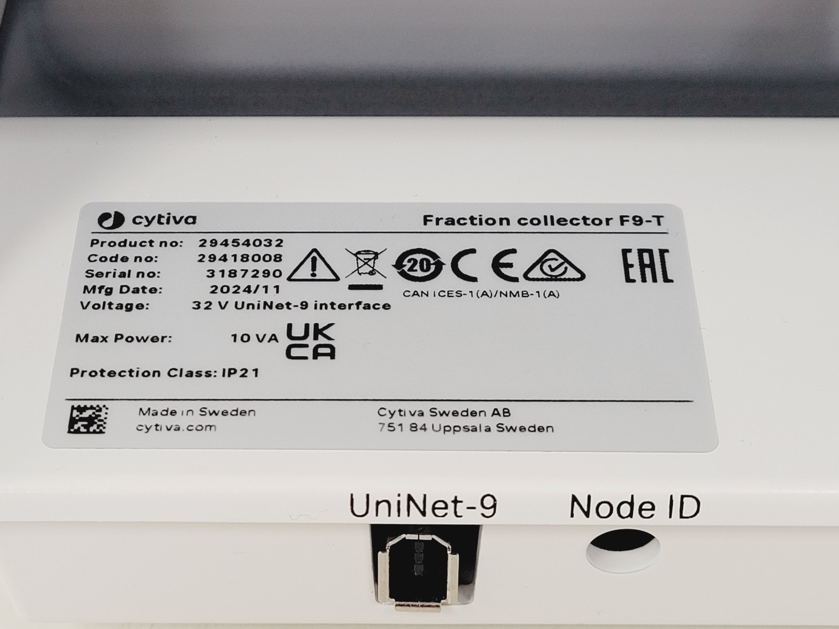 Image of Cytiva F9-T AF Fraction Collector Lab