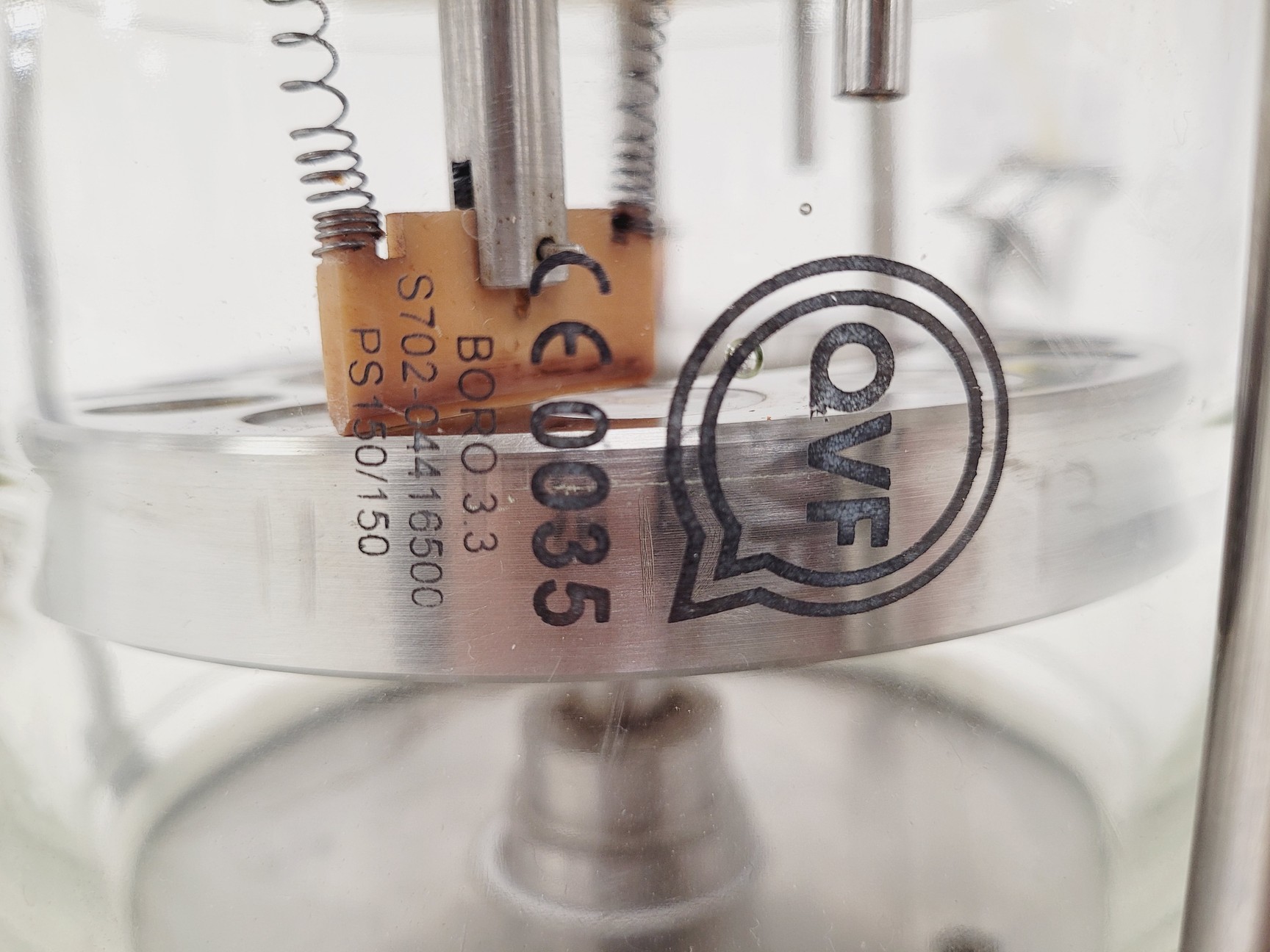 Image of QVF  Borosilicate Pyrex Scientific Glass Bioreactor Vessel Lab Fermenter