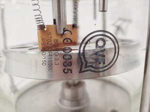 Thumbnail image of QVF  Borosilicate Pyrex Scientific Glass Bioreactor Vessel Lab Fermenter