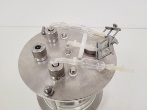 Thumbnail image of QVF  Borosilicate Pyrex Scientific Glass Bioreactor Vessel Lab Fermenter