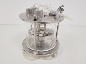 Thumbnail image of QVF  Borosilicate Pyrex Scientific Glass Bioreactor Vessel Lab Fermenter