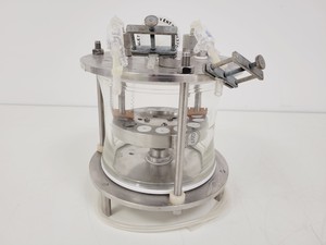 Thumbnail image of QVF Borosilicate Pyrex Scientific Glass Bioreactor Vessel Lab Fermenter