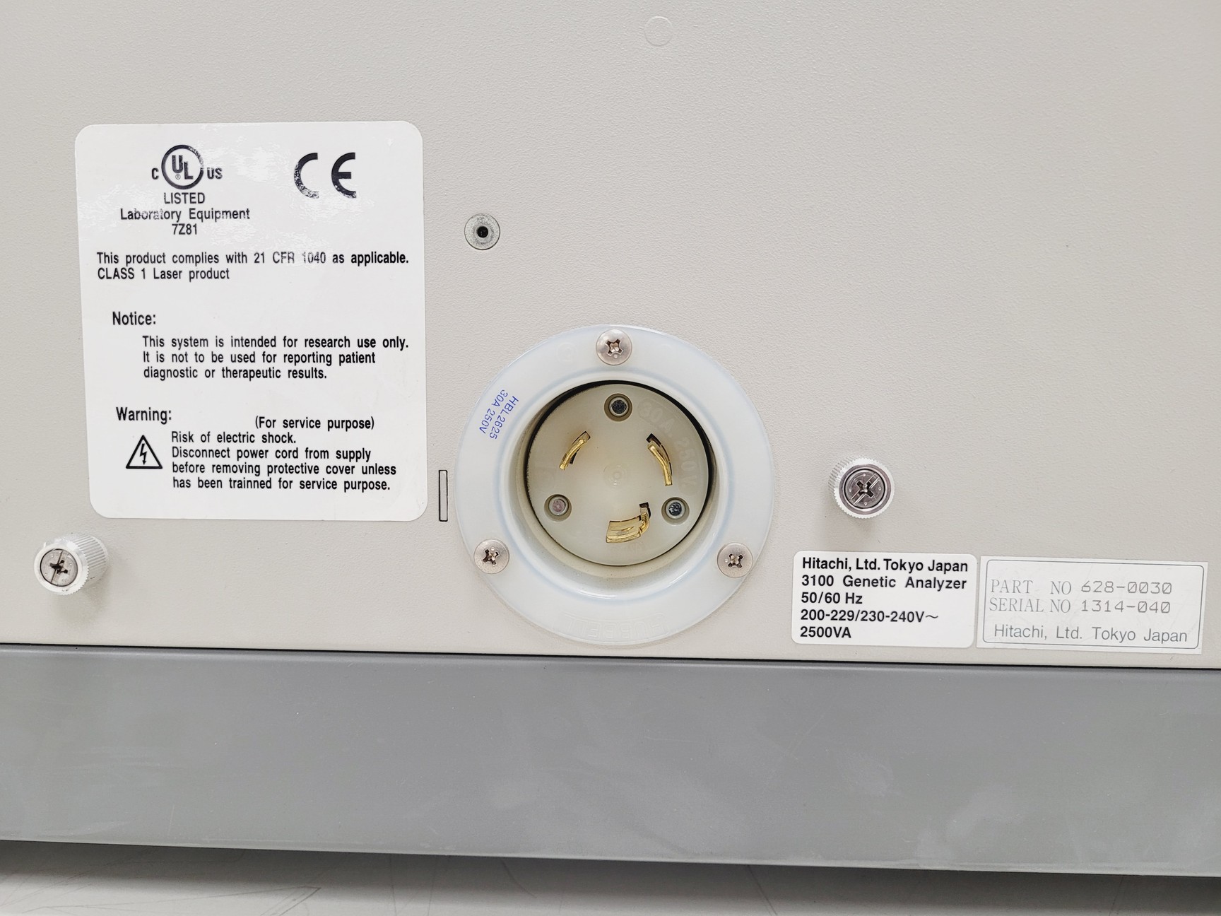 Image of Applied Biosystems Prism 3100 Genetic Analyser